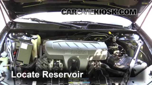 2007 Buick LaCrosse CXL 3.8L V6 Liquide essuie-glace Ajouter du liquide